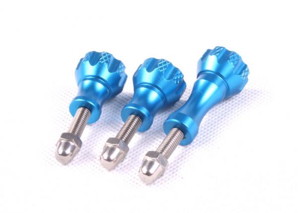 G TMC Aluminum Knob Stainless Bolt Nut Screw Set ( Blue )